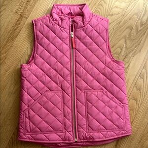 Crewcuts Pink Quilted Sleeveless Vest